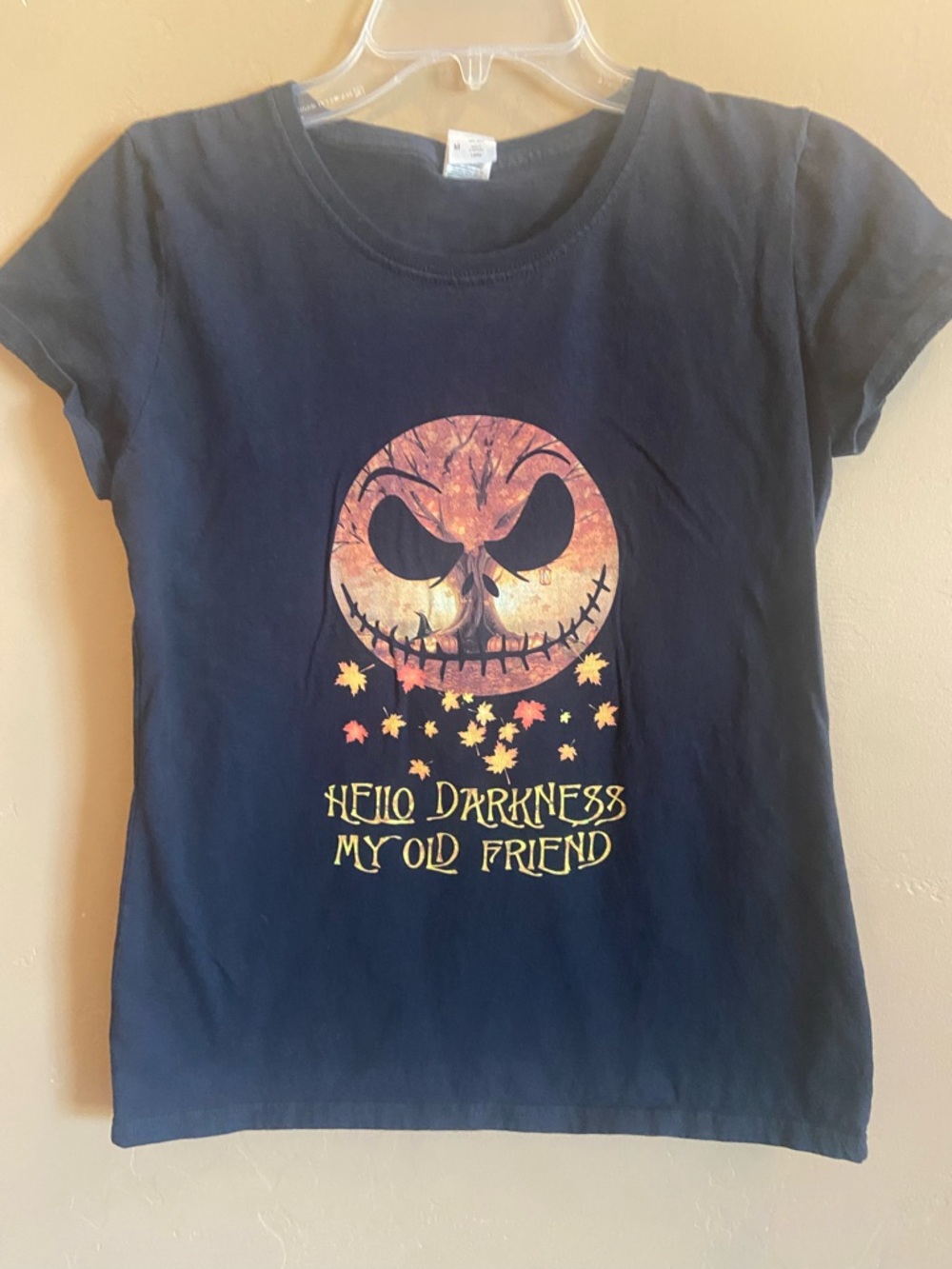 The nightmare before Christmas graphic short sleeve tee size medium cotton